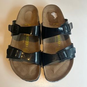 Birkenstock Papillio Sandals, size 38, black